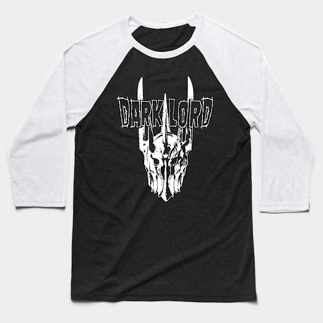 Dark Lord Baseball T-Shirt by demonigote